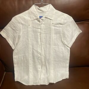 Like new Boys Linen Guayabera
